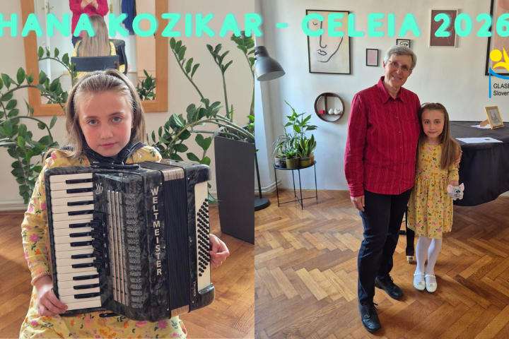 Hana Kozikar zlata na tekmovanju CELEIA 2026